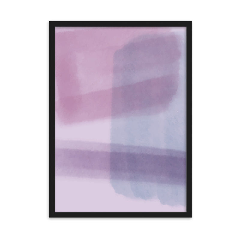 Purple Abstract Art Print
