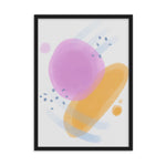 Abstract Colorful Shapes Art Print