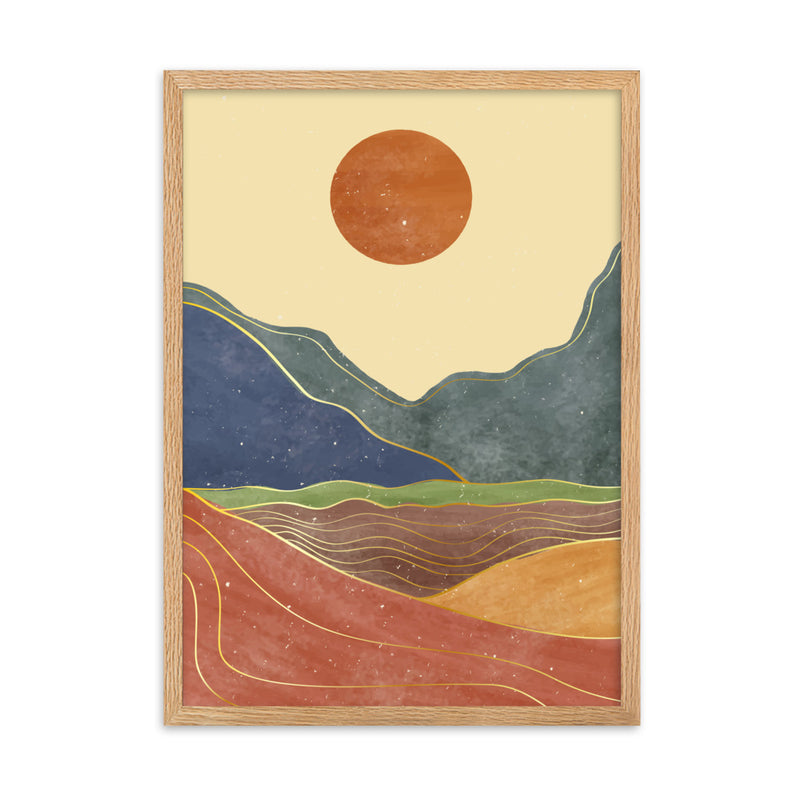 Mountain Landscape Art Print