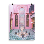 Pink Marrakesh Art Print