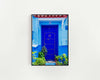 The Blue Door Of Chefchaouen Art Print