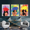 Abstract Colorful Women
