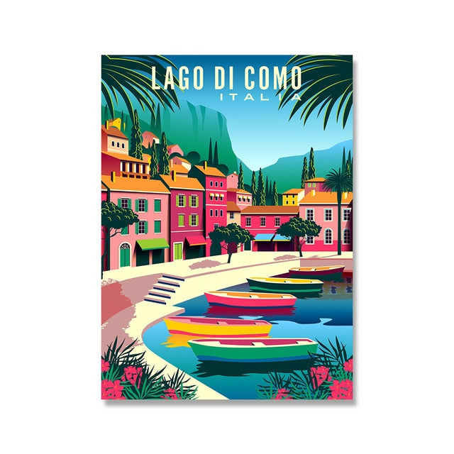 Famous Cities- Lago Di Como